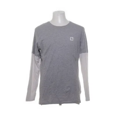 Baseball T-shirt (Gray, White) from Saligia Cotton, Viscose