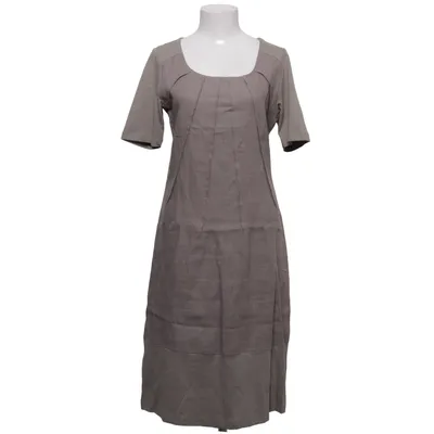 Dress (Brown) from Qiero Cotton, Linen