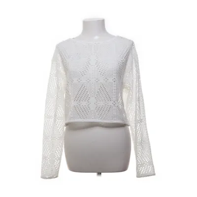 Crop top (Vit) från Lager 157 Elastan, Polyester, Viskos