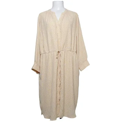 Shirt dress (Beige, Yellow) from Selected Femme Recycled polyester