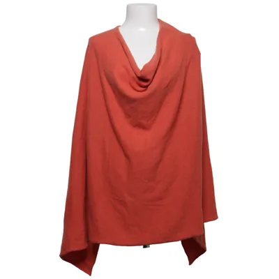 Poncho (Oranje) van H Collection Kasjmier