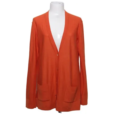 Cardigan (Orange) de Sonia Rykiel Cachemire, Soie, Laine