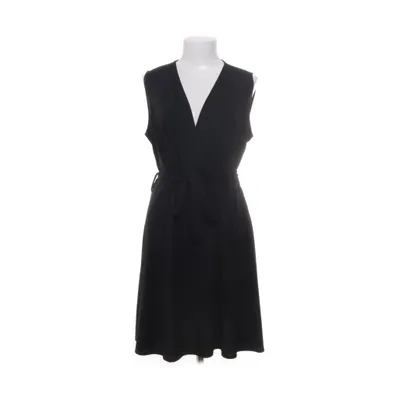 Wrap dress (Black) from Mango Basics