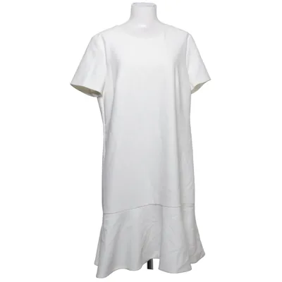 Kjole (Hvid) fra Oui Elastan, Polyester, Viscose