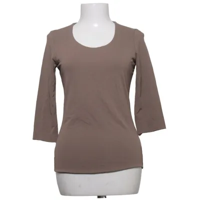 Lange mouwen shirt (Bruin) van Amichi Elastaan, Polyamide, Viscose