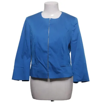 Blazer (Bleu) de Apanage Coton, Élasthane, Polyester