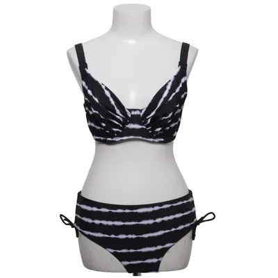Bikini (Black, White) from Wiki Elastane, Polyamide