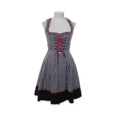 Dirndl (Svart, Vit, Rosa) från Fuchs Trachtenmoden Bomull, Polyester