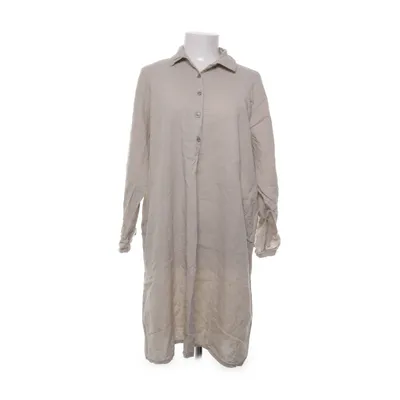 Jurk (Beige) van Fransa Katoen, Linnen