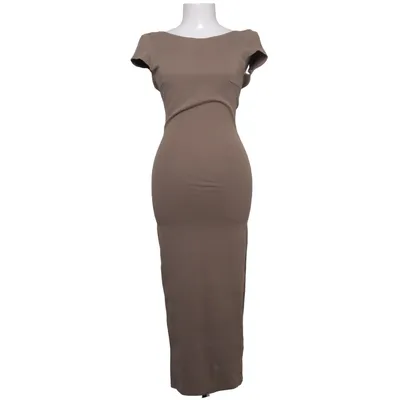Maxi dress (Beige) from Gina Tricot Cotton, Elastane