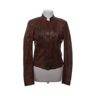 Läderjacka (Brun) från Jofama Skinn, Polyester