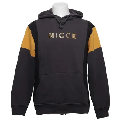 Hættetrøje (Grå, Sort, Gul) fra Nicce Bomuld, Polyester
