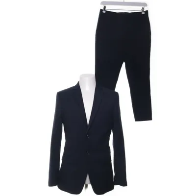 Jakkesæt (Blå) fra Topman Polyester, Viscose