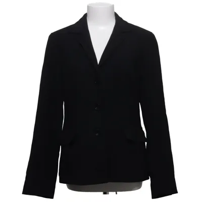 Kavaj (Svart) från MaxMara Kupro, Elastan, Ull