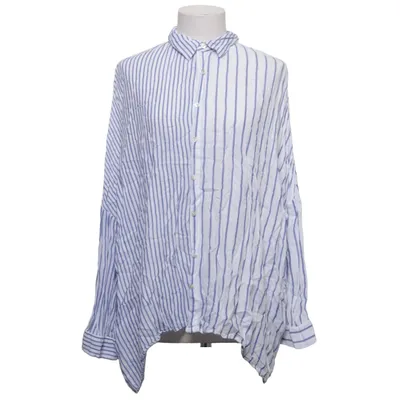 Skjorte (Blå, Hvid) fra Pull & Bear