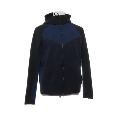 Hoodie (Blue, Black) from Nike Cotton, Polyester