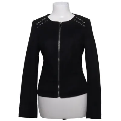 Jacket (Black) from Mochy Elastane, Polyester