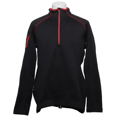 Practice jersey (Black, Red) from Salewa Elastane, Polyester