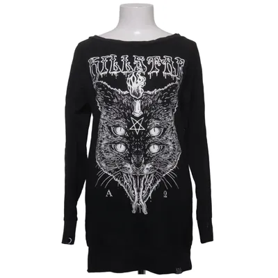 Lange mouwen shirt (Zwart, Wit) van Killstar Katoen