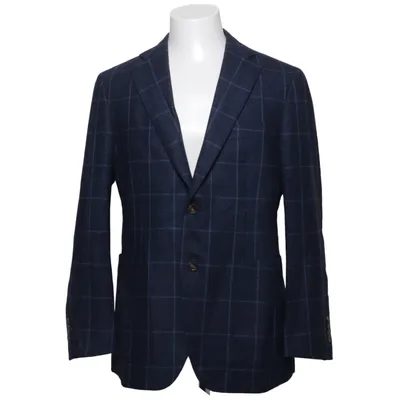 Kavaj (Blå) från Vitale Barberis Canonico Kupro, Polyester, Viskos, Ull