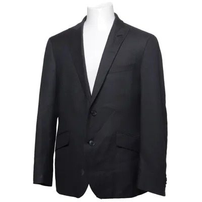 Blazer (Gray) from The Savile Row Company Elastane, Polyester, Viscose