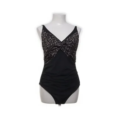 Swimsuit (Black, Multicolored) from VRS Woman Elastane, Polyester