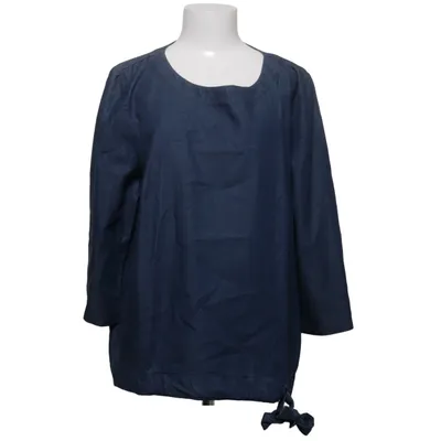 Blouse (Blauw) van Christian Berg Katoen, Lyocell
