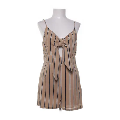 Jumpsuit (Bruin, Zwart, Wit) van Loavies Polyester