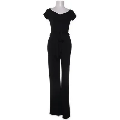 Byxdress (Svart) från Miss Selfridge Elastan, Polyester