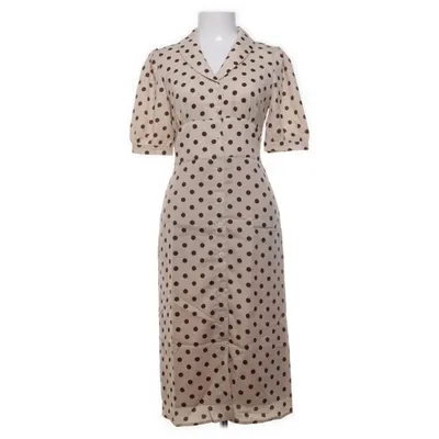 Blousejurk (Beige, Bruin) van Rihoas