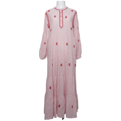Maxi jurk (Rood, Wit) van Maison Hotel Katoen