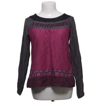 Blouse (Roze, Grijs, Zwart) van Friendtex Katoen, Zijde