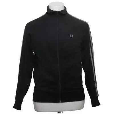 Träningsjacka (Svart) från Fred Perry Sportswear Bomull, Polyester