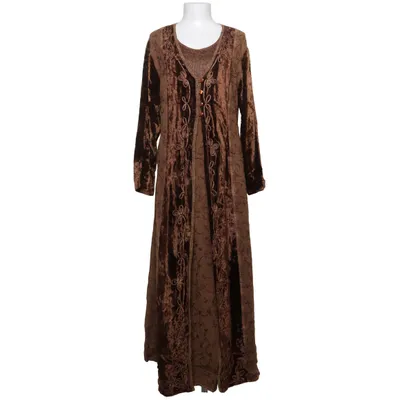 Långklänning (Brun) från Rapp Viskos
