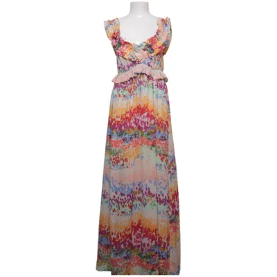 Maxi jurk (Meerkleurig) van The Garden Collection by H&M Gerecycled polyester