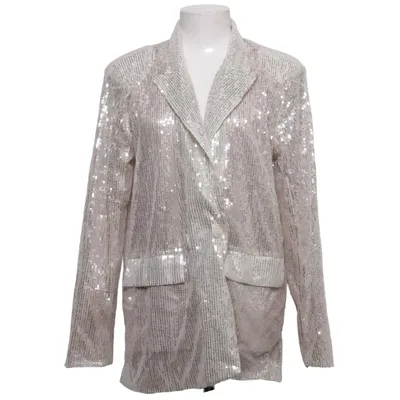 Blazer (Silver) from Naanaa Polyester