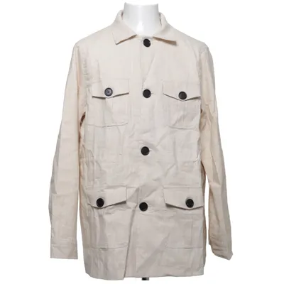 Safarijakke (Beige) fra Aowofs Linned