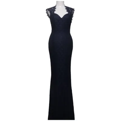 Evening gown (Blue) from NLY Eve Elastane, Polyamide, Polyester