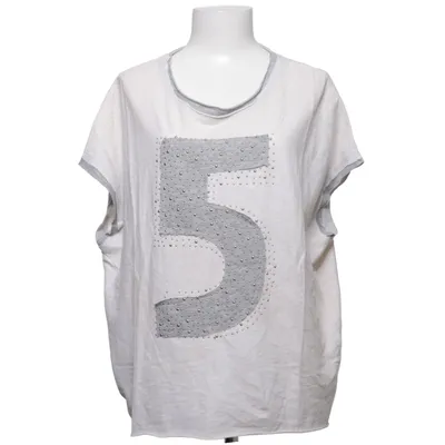 T-shirt à manches longues (Blanc, Gris) de Your&Self Coton