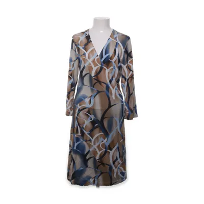 Omlottklänning (Brun, Flerfärgad) från Lingon & Blåbär Elastan, Viskos