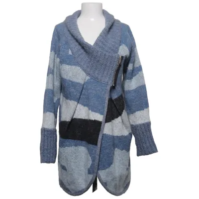 Cardigan (Blå, Grå, Sort) fra Amy by Amy Vermont