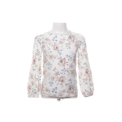 Lange mouwen shirt (Wit, Meerkleurig) van Newbie by KappAhl Katoen, Elastaan