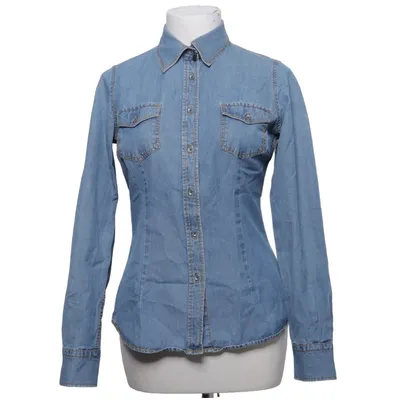 Denim shirt (Blue) from Stenströms Cotton
