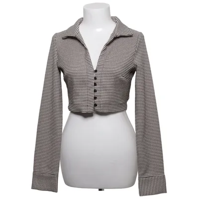 Blus (Beige, Svart) från Zara Elastan, Polyester