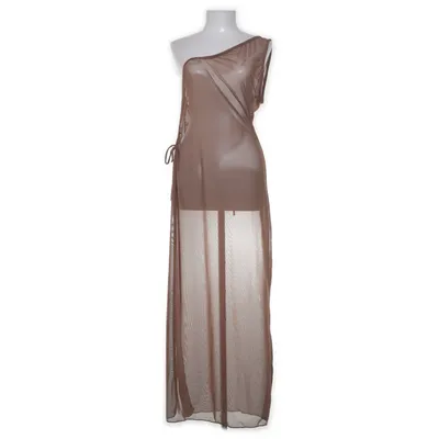 Strandklänning (Brun) Elastan, Polyester