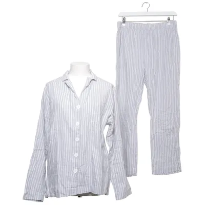 Pyjamas (Grå, Vit) från Åhléns Bomull, Polyester