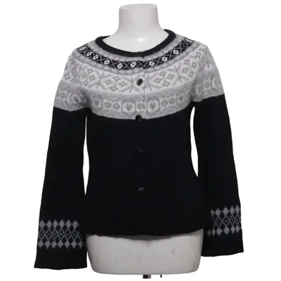 Cardigan (Black, Gray) from Jumperfabriken Angora, Polyamide, Wool