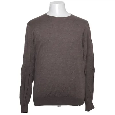 Sweater (Brown) from Hansen & Jacob Cotton, Polyamide, Silk