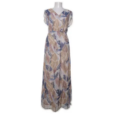 Maxi jurk (Beige, Meerkleurig) van Comma Viscose
