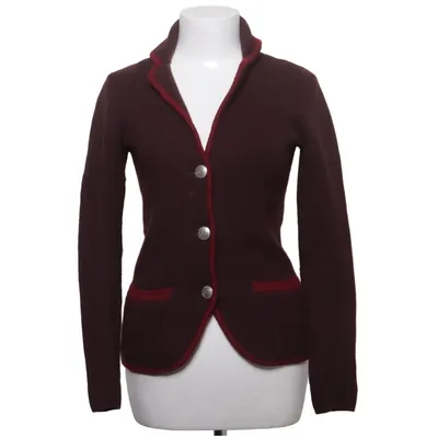 Cardigan (Marron, Rouge) de Lexington Coton, Polyamide, Laine